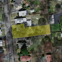182 Melrose St, Newton MA  02466-1111 aerial view