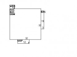 97 Dalby St, Newton MA  02458-1032 floor plan
