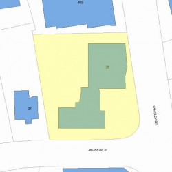 415 Langley Rd, Newton MA 02459-2350 plot plan