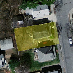 47 Linden St, Newton MA 02464-1430 aerial view