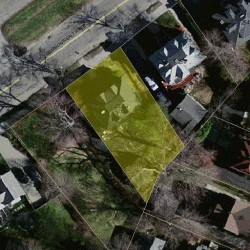 266 Commonwealth Ave, Newton MA 02459 aerial view