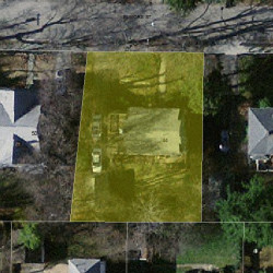 44 Elmore St, Newton MA  02459-1119 aerial view