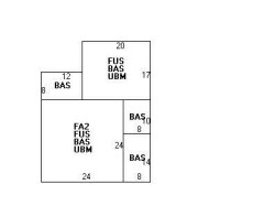 82 Concord St, Newton MA  02462-1004 floor plan