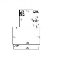 23 Cherry Pl, Newton MA 02465-1505 floor plan