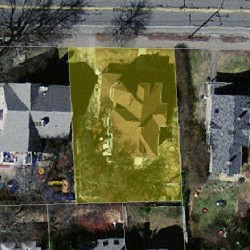 1002 Beacon St, Newton MA 02459-1726 aerial view