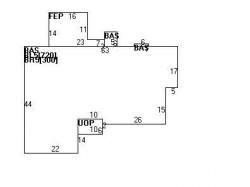 825 Commonwealth Ave, Newton MA  02459-1018 floor plan