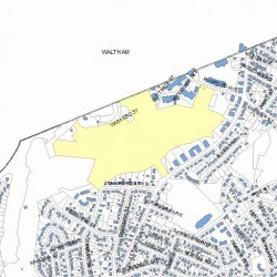 211 Lexington St, Newton MA 02466-1208 plot plan