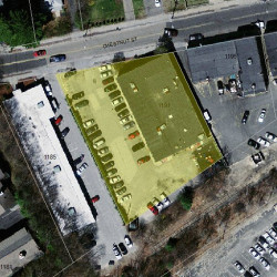 1191 Chestnut St, Newton MA 02464-1351 aerial view