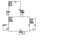 15 Metacomet Rd, Newton MA  02468-1418 floor plan