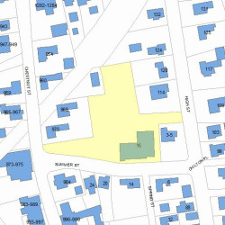 15 Summer St, Newton MA 02464-1109 plot plan