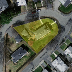 6 Fordham Rd, Newton MA 02465-1207 aerial view