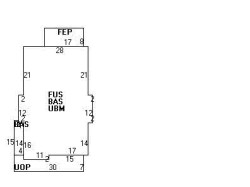 612 Watertown St, Newton MA 02460-1316 floor plan