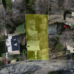 11 Stearns St, Newton MA 02459-2441 aerial view