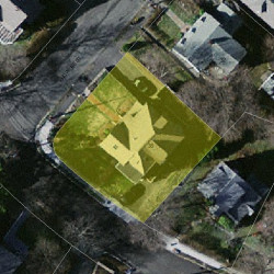 72 Ripley St, Newton MA 02459-2208 aerial view