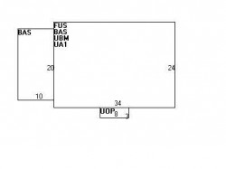 9 Bellingham St, Newton MA  02461-1001 floor plan