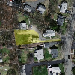 91 Freeman St, Newton MA 02466-1212 aerial view