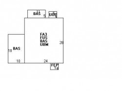 977 Beacon St, Newton MA  02459-1722 floor plan