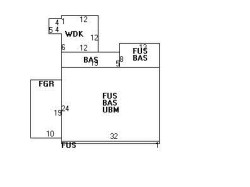 167 Waverley Ave, Newton MA 02458-2418 floor plan