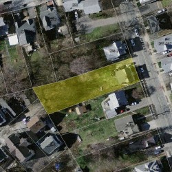 264 Pearl St, Newton MA 02458-1345 aerial view