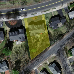 1338 Commonwealth Ave, Newton MA  02465-2913 aerial view