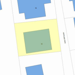 10 Highland Park, Newton MA 02460-1812 plot plan
