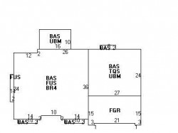 65 Old Farm Rd, Newton MA 02459-3434 floor plan