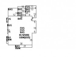504 Centre St, Newton MA 02458-2002 floor plan