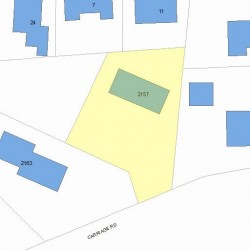 2157 Commonwealth Ave, Newton MA 02466-1913 plot plan