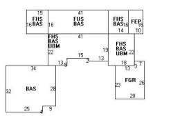 336 Commonwealth Ave, Newton MA  02459 floor plan