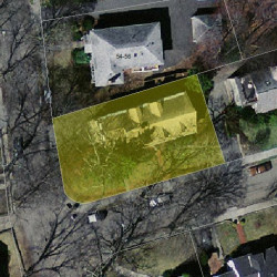 79 Atwood Ave, Newton MA  02460-2201 aerial view