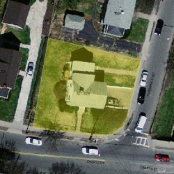 429 Crafts St, Newton MA 02465-1735 aerial view