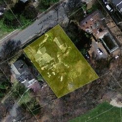 180 Pine Ridge Rd, Newton MA 02468-1511 aerial view