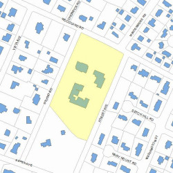 12 Studio Rd, Newton MA 02466-2809 plot plan