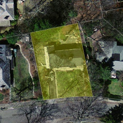 19 Oakwood Ter, Newton MA 02459-1423 aerial view