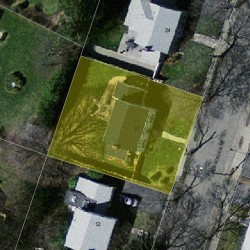 18 Fessenden St, Newton MA 02460-1118 aerial view