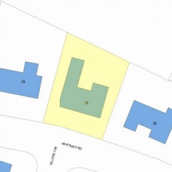 30 Hartman Rd, Newton MA 02459-3060 plot plan