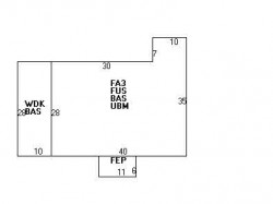 133 Homer St, Newton MA 02459-1513 floor plan