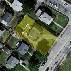 1623 Washington St, Newton MA 02465-2229 aerial view