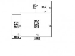 23 Burr Rd, Newton MA  02459-1403 floor plan