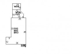 119 Langdon St, Newton MA 02458-1982 floor plan