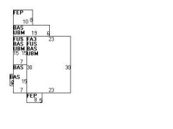 97 Hawthorn St, Newton MA 02458-1237 floor plan