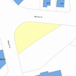 1082 Beacon St, Newton MA 02459-1704 plot plan