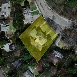 103 Collins Rd, Newton MA  02468-2209 aerial view