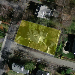 256 Park St, Newton MA 02458-2313 aerial view