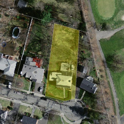 71 Kenilworth St, Newton MA  02458-2705 aerial view