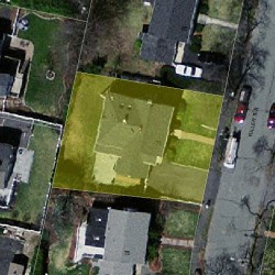 71 Fuller Ter, Newton MA 02465-1205 aerial view