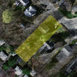 105 Clark St, Newton MA 02459-2426 aerial view