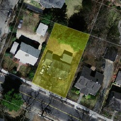 151 Woodward St, Newton MA 02461-1342 aerial view