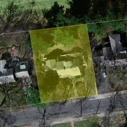 15 Caroline Park, Newton MA 02468-1101 aerial view