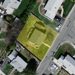 11 Smith Ave, Newton MA  02465-1543 aerial view